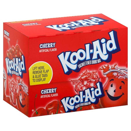 KOOL-AID Beverage Kool Aid Cherry .13 oz., PK192 00043000016626